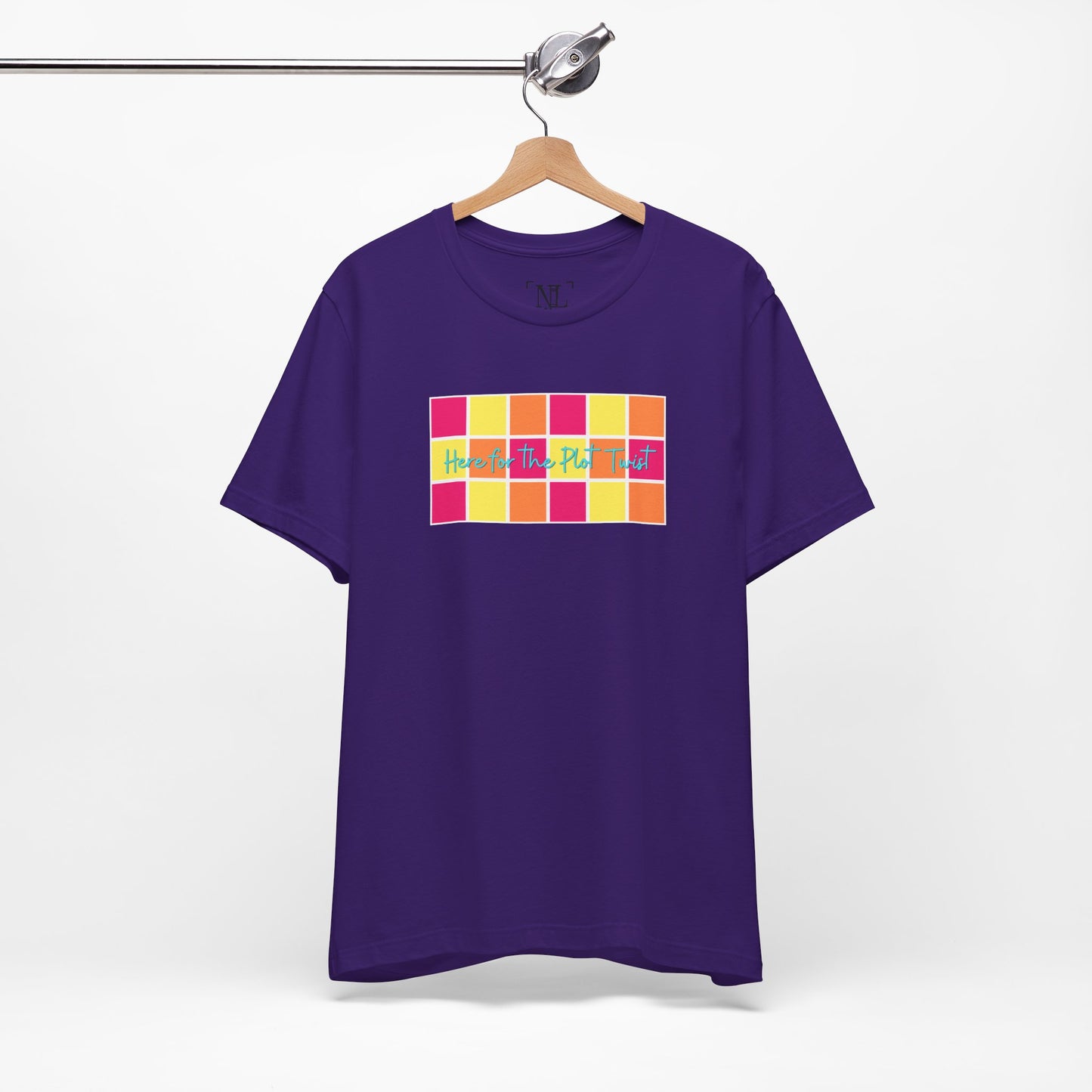 Here for the Plot Twist - Bookish Villa Inspired Tee