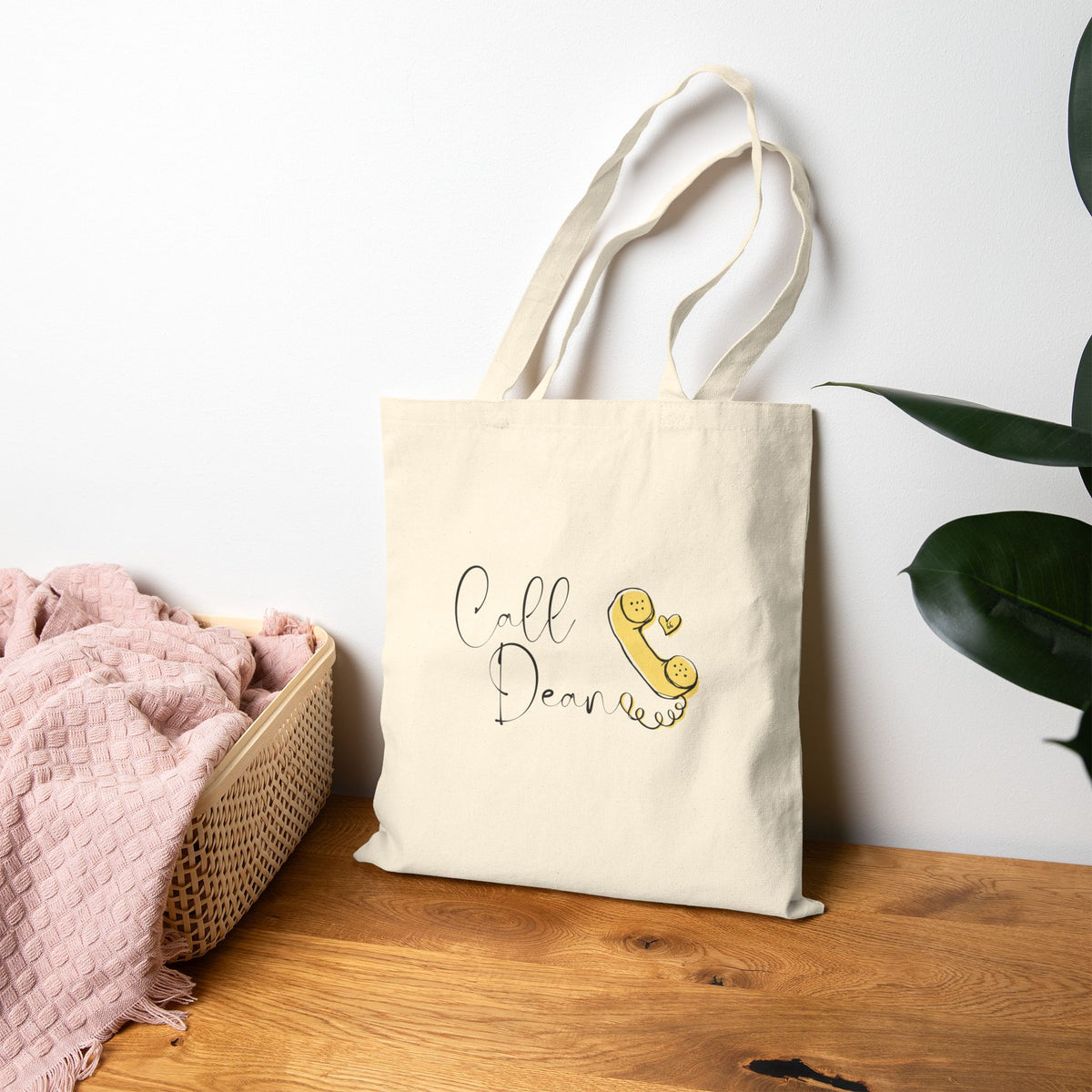 Call Dean - Hockey Romance Inspired Tote