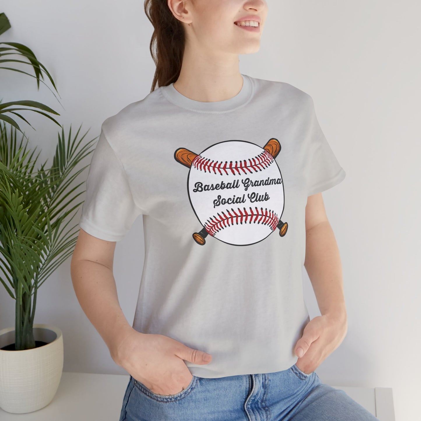 Baseball Grandma Social Club Tee — Women’s Baseball T-Shirt