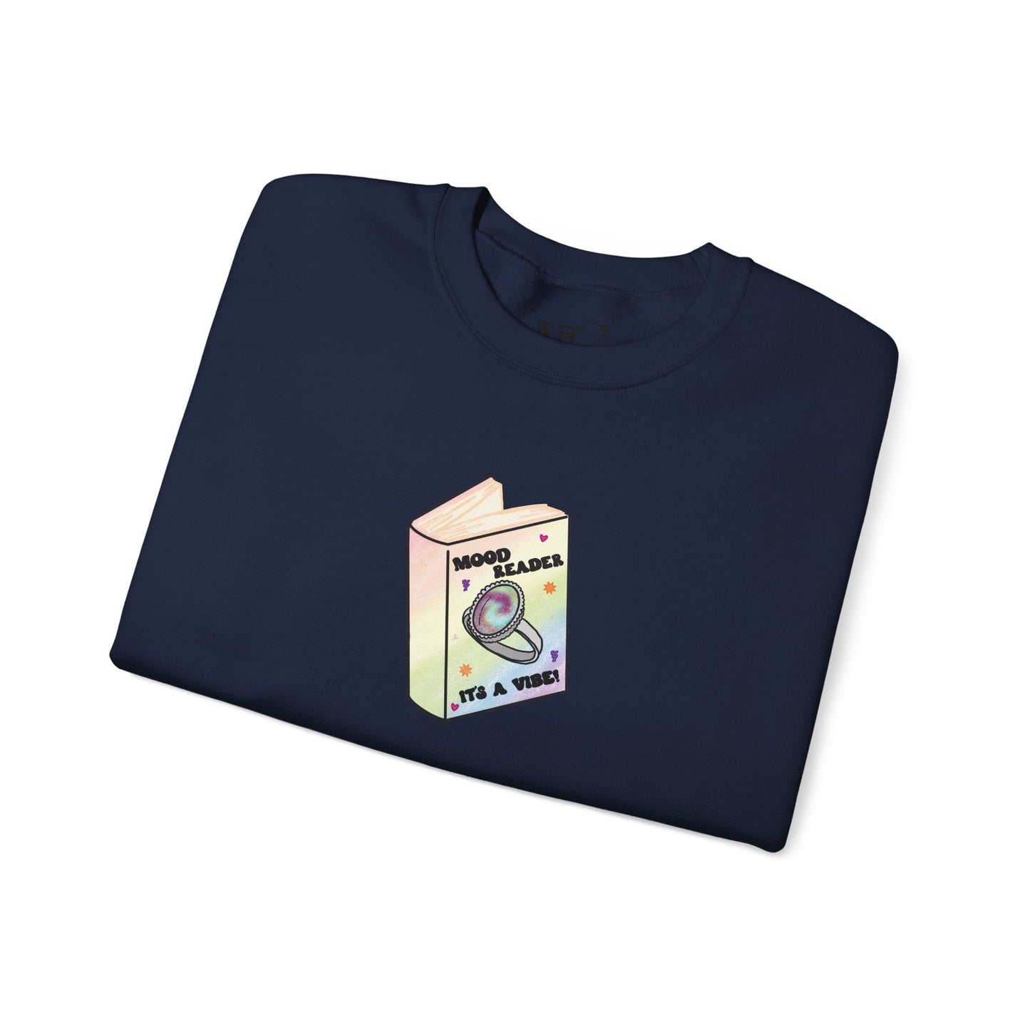 Mood Reader It's a Vibe - Cozy Heavyweight Bookish Crewneck Sweatshirt