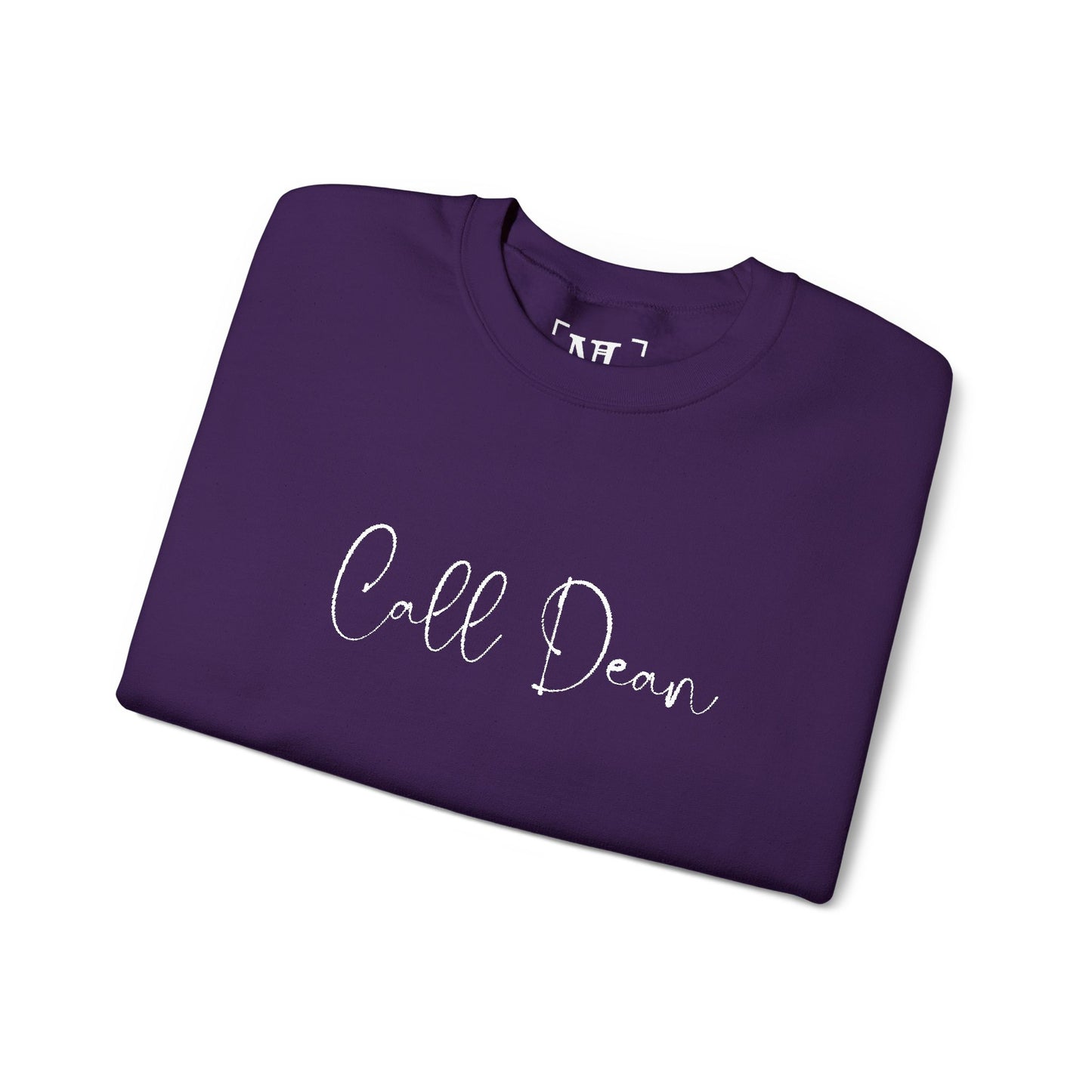 Call Dean - Hockey Romance Inspired Embroidered Sweatshirt