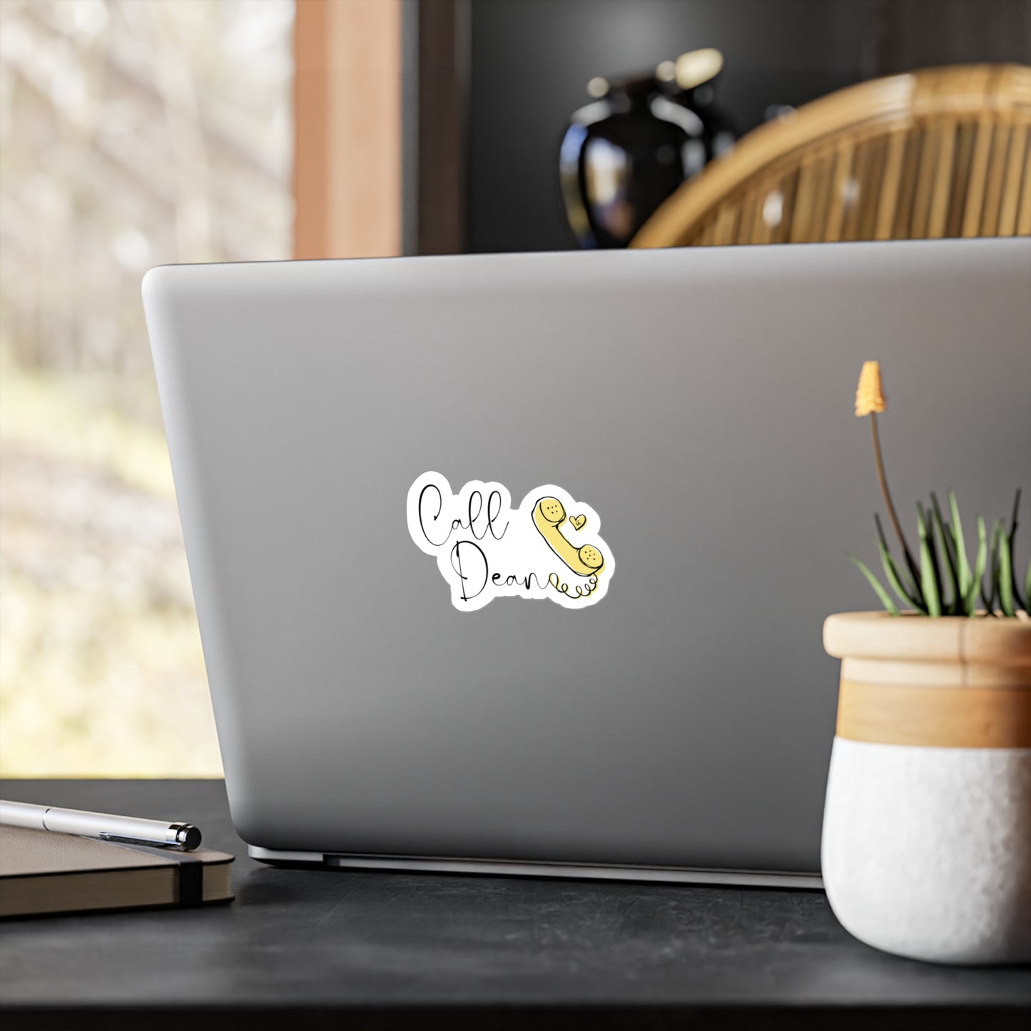 Call Dean - Hockey Romance Inspired Sticker Decal