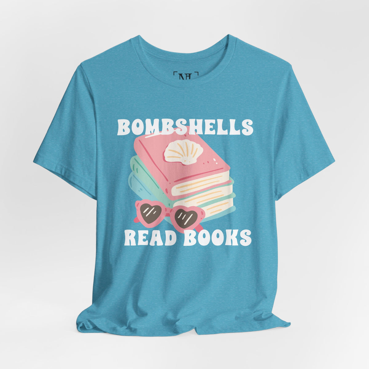 Bombshells Read Books - Bookish Villa Inspired Tee (White Text)