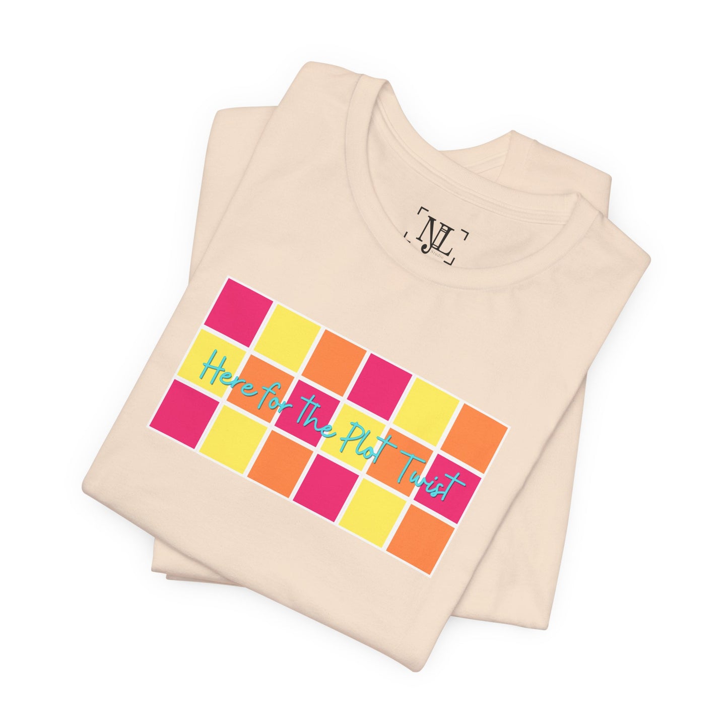 Here for the Plot Twist - Bookish Villa Inspired Tee
