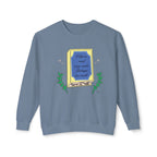 Book Lover Crewneck Sweatshirt – "I like to read very much. Perhaps too much." Graphic