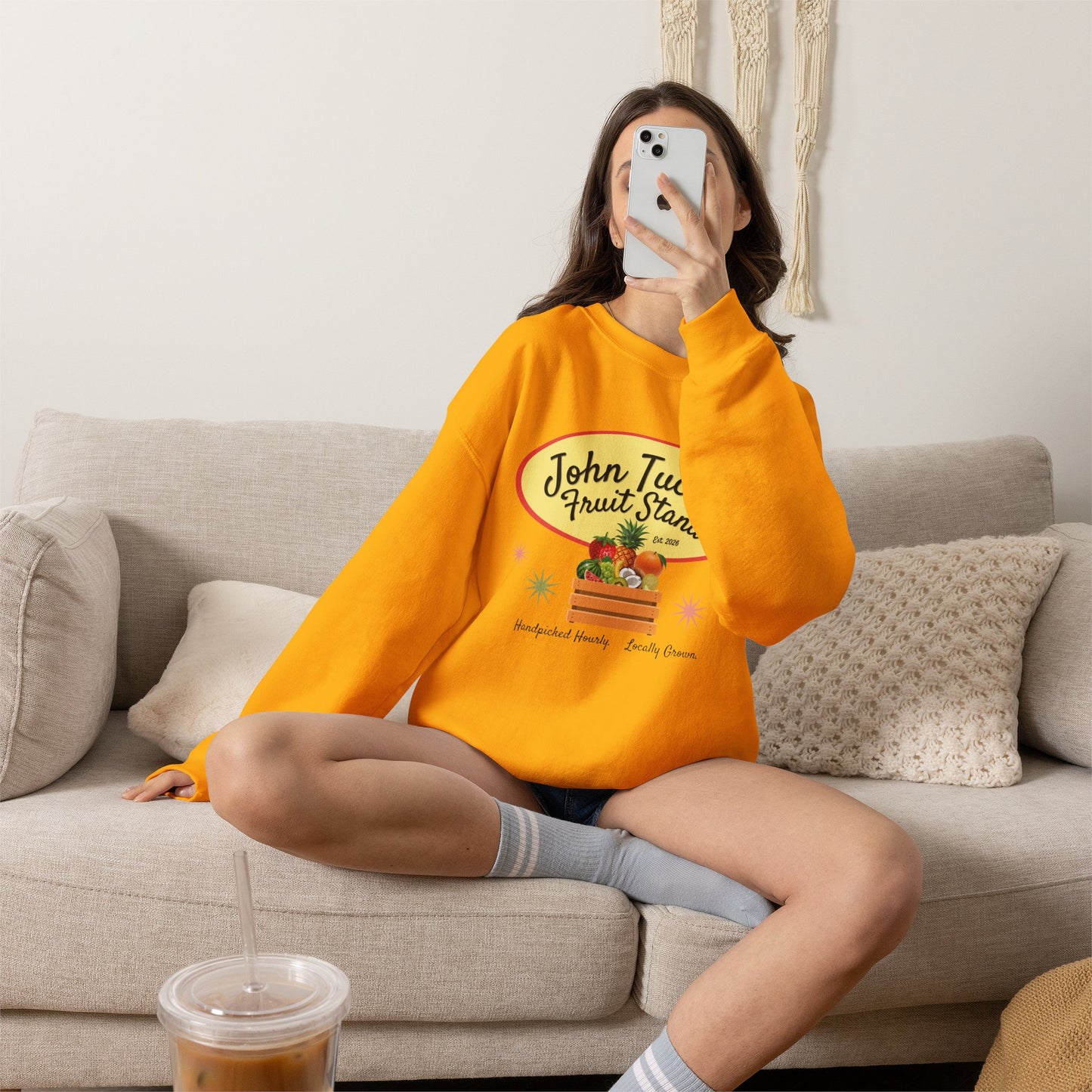John Tucker's Fruit Stand - Hockey Romance Inspired Sweatshirt