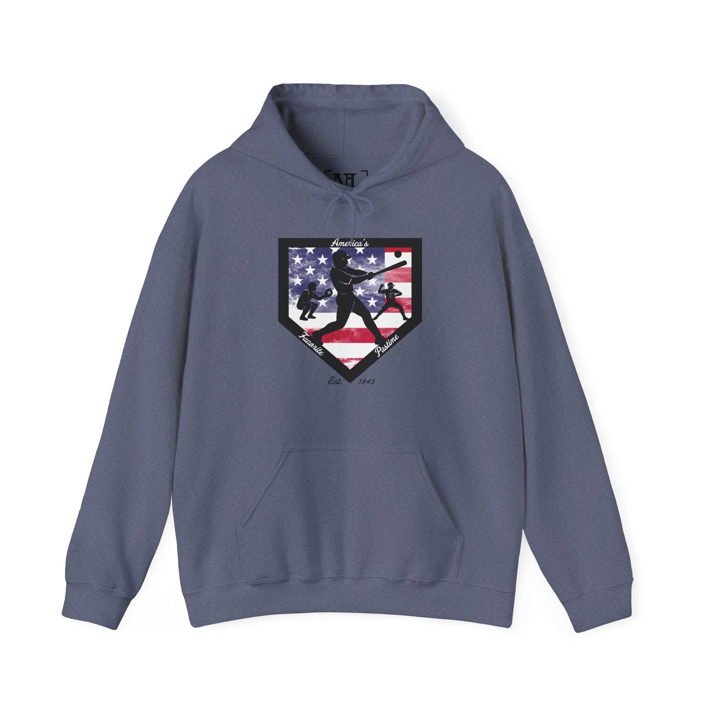 Baseball Home Plate Hoodie – America's Favorite Pastime Design