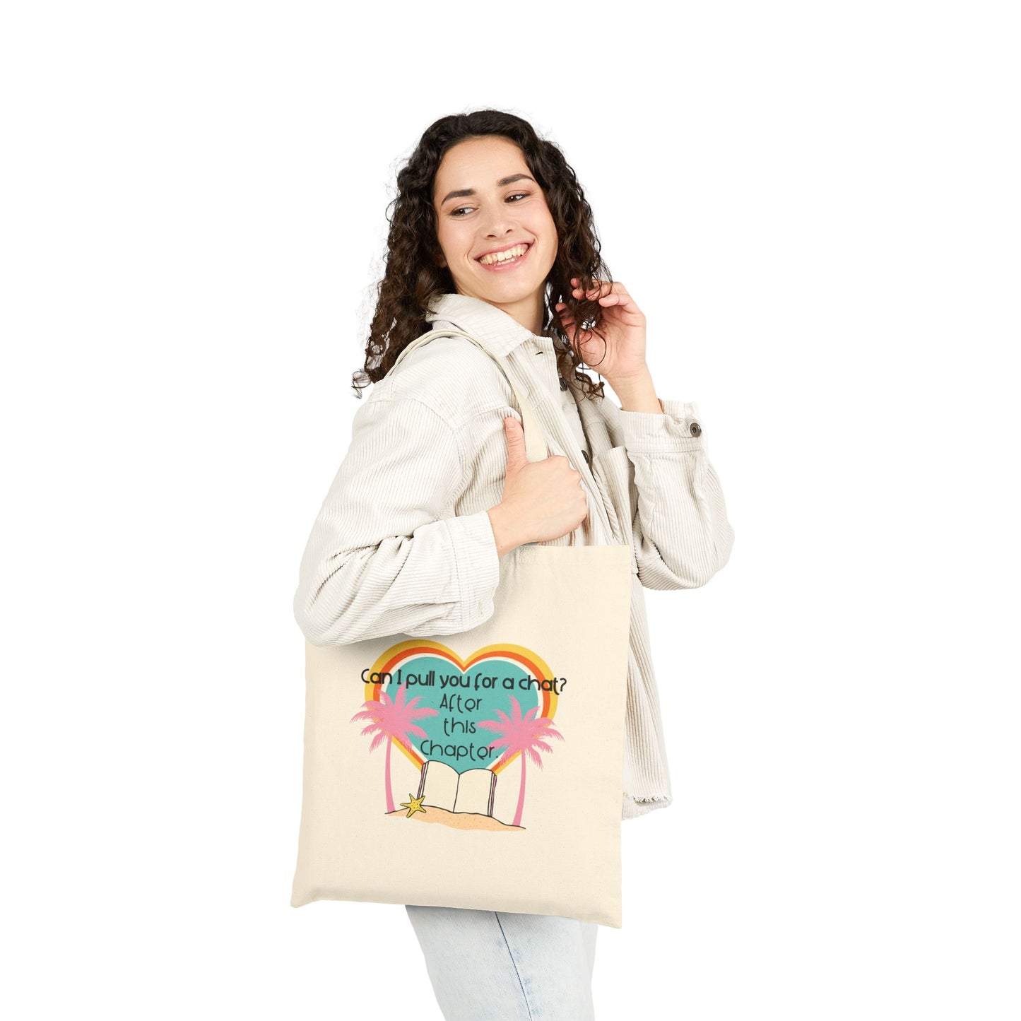 Can I pull you for a chat? - Bookish Villa Inspired Tote Bag