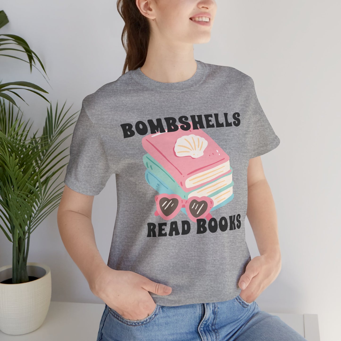 Bombshells Read Books - Bookish Villa Inspired Tee