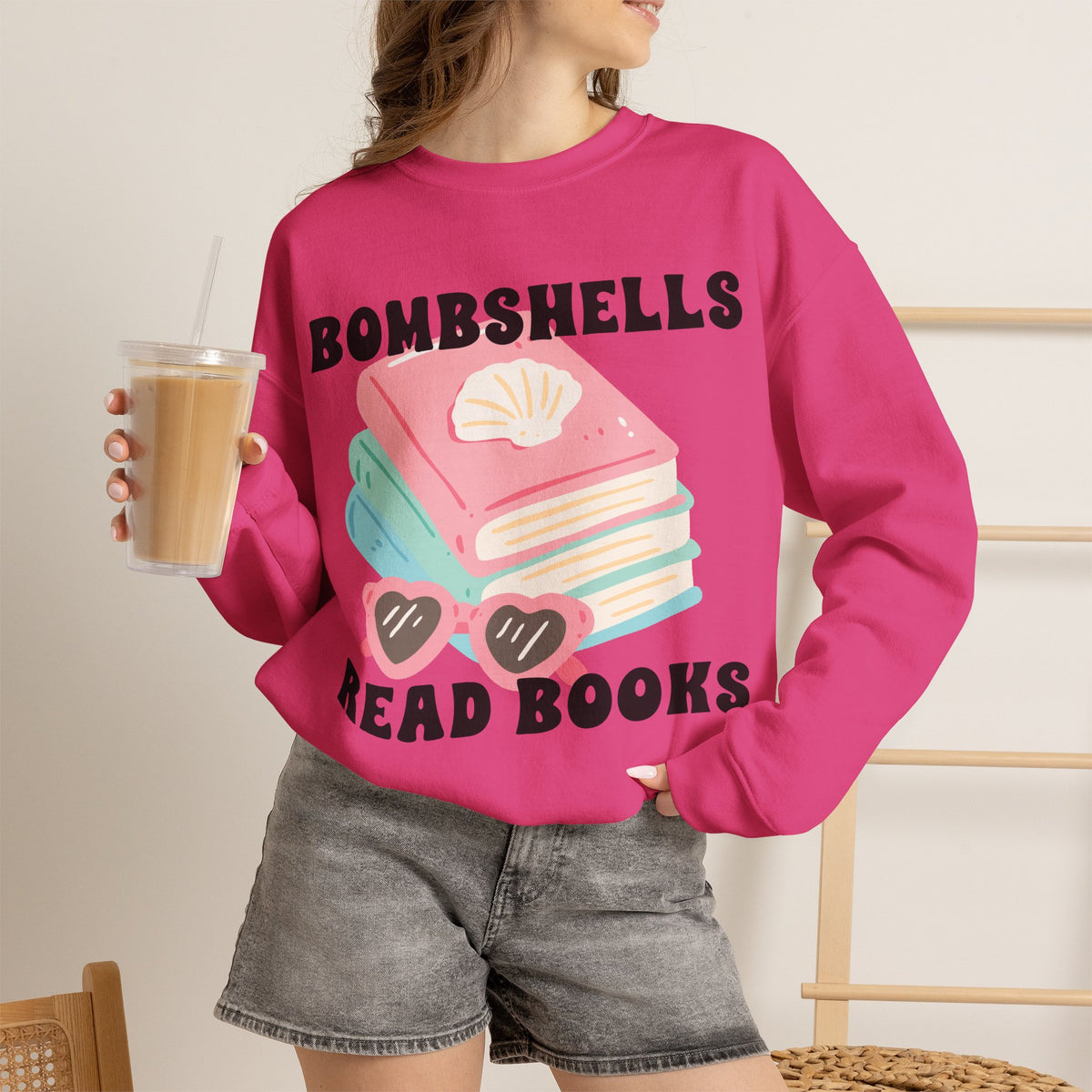 Bombshells Read Books - Bookish Villa Inspired Sweatshirt