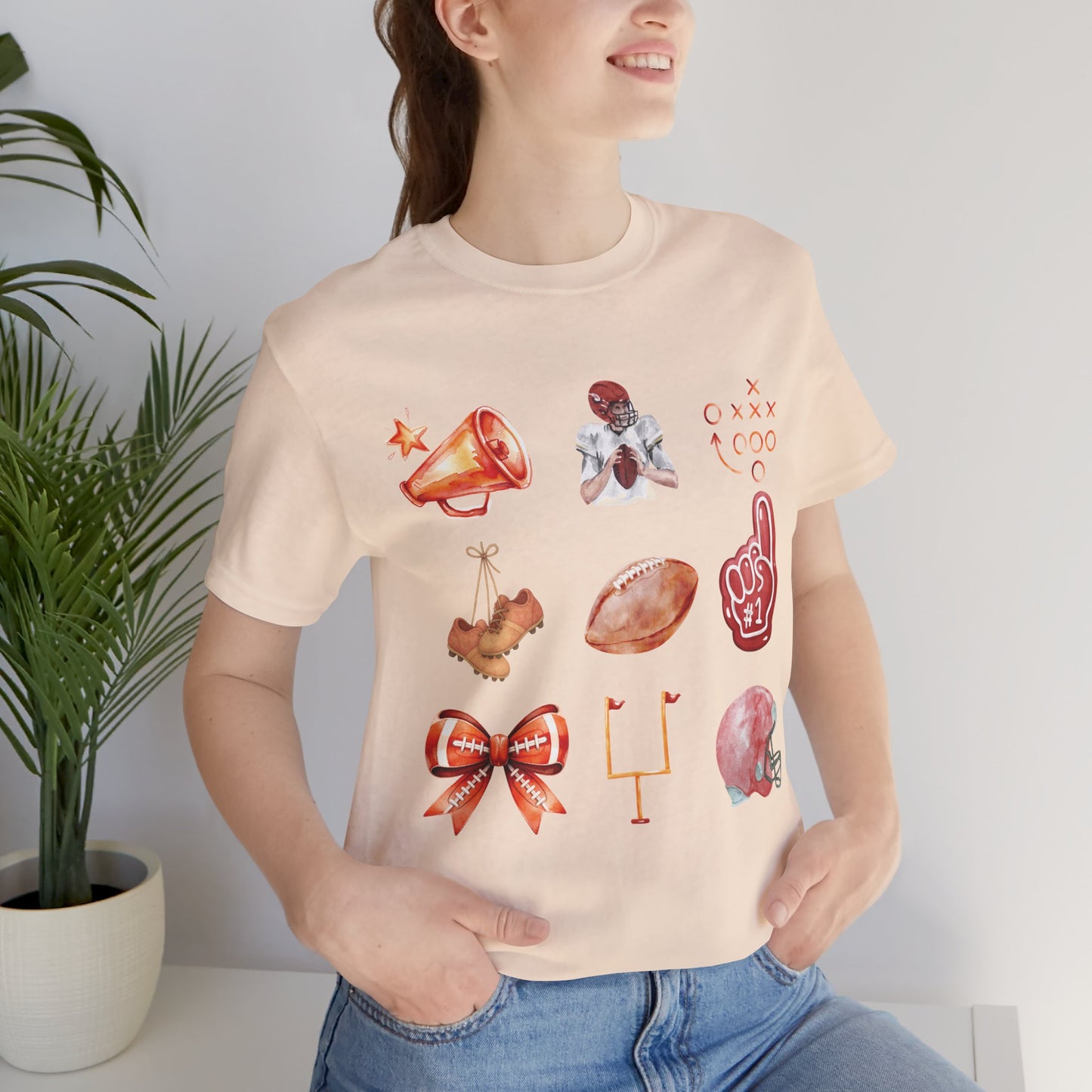 Vintage Football Icons - Graphic Tee