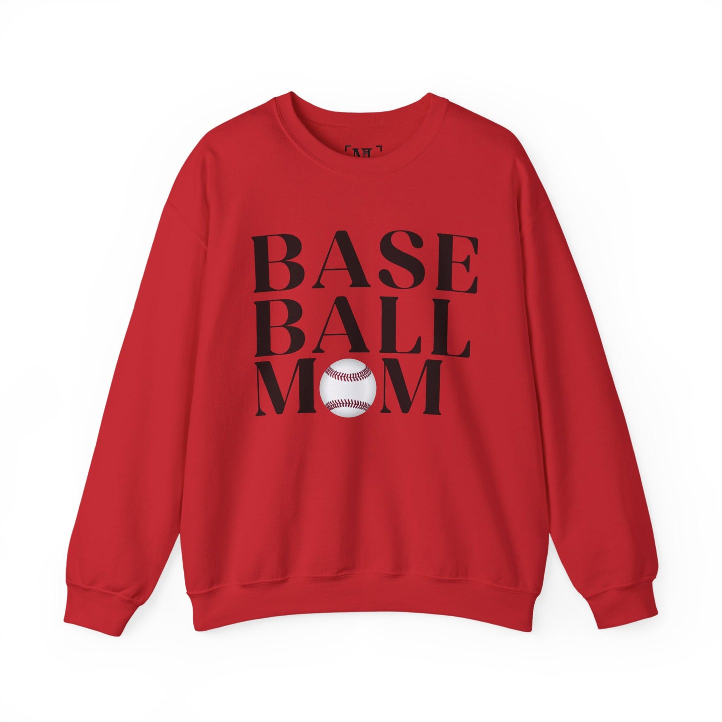 Baseball Mom Crewneck Sweatshirt - Baseball Graphic Pullover for Moms