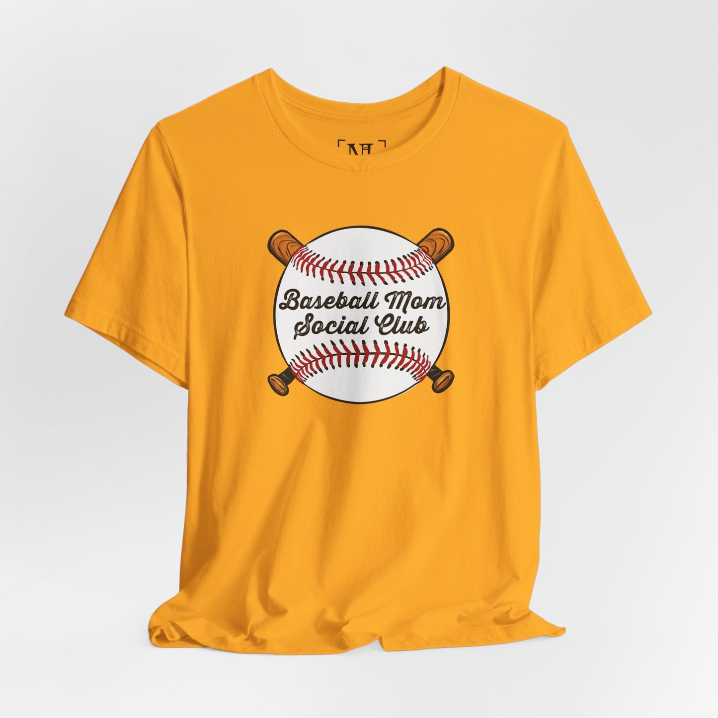 Baseball Mom Social Club Tee — Women’s Baseball Mom T-Shirt