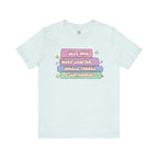 Book Lover Tee — "Just One More Chapter Unless There’s A Cliffhanger" Pastel Graphic