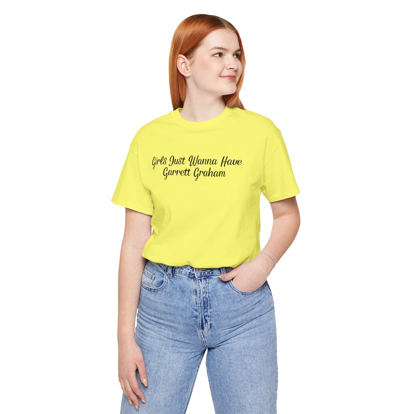 Girls Just Wanna Have Garrett Graham - Hockey Romance Inspired Tee