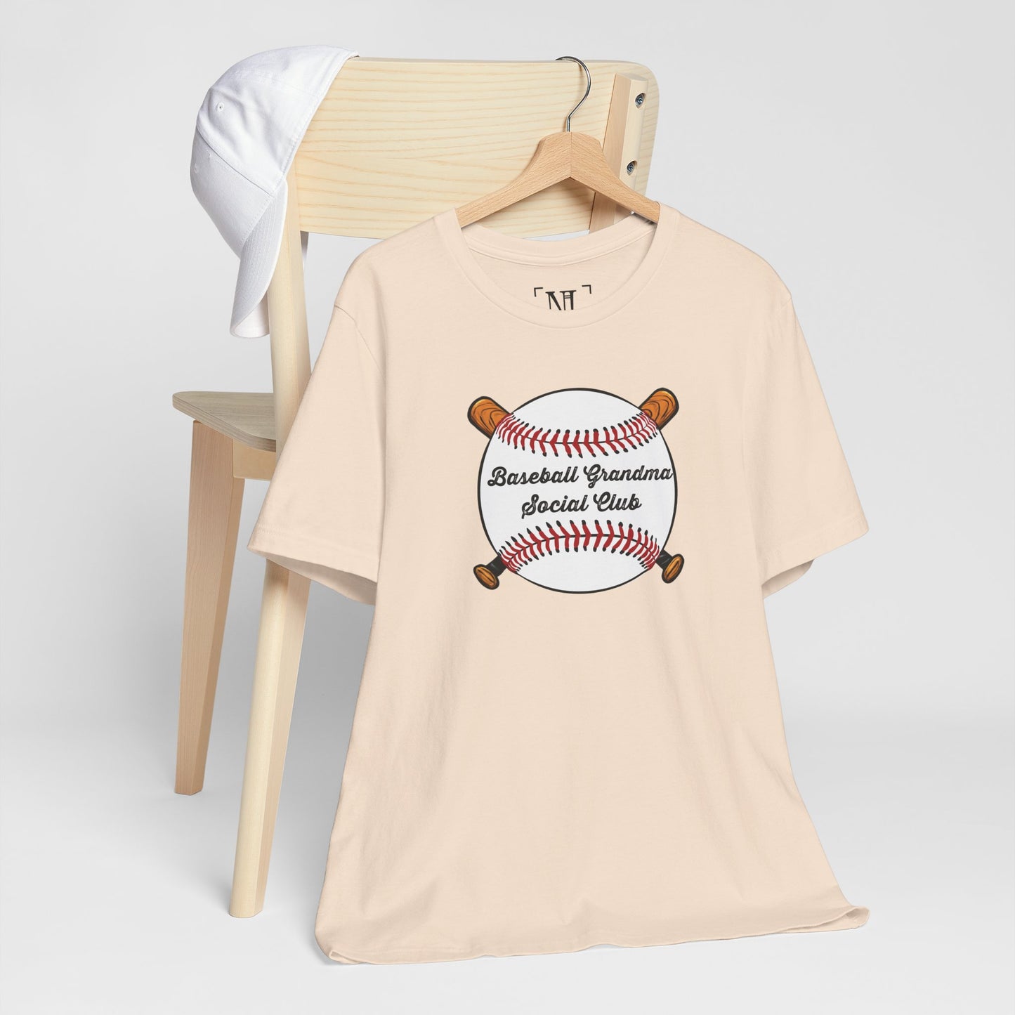 Baseball Grandma Social Club Tee — Women’s Baseball T-Shirt