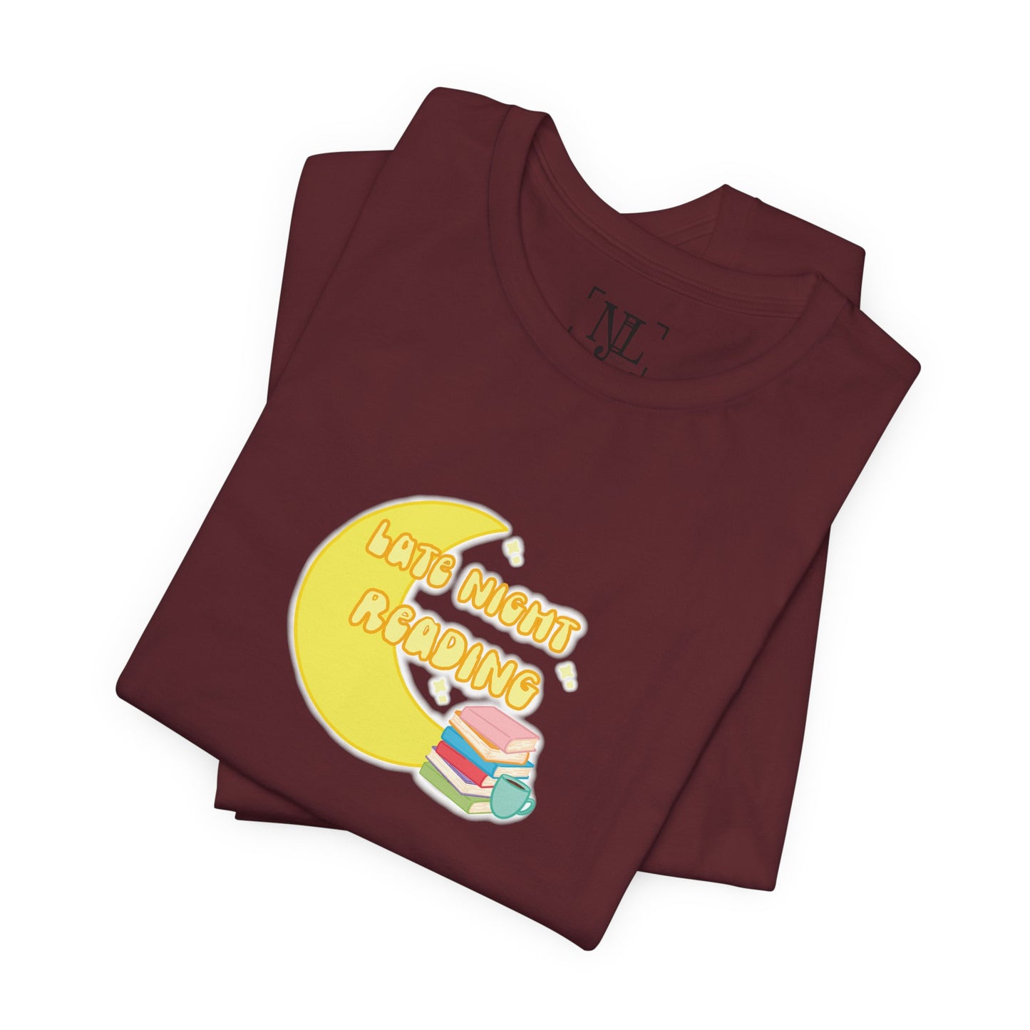 "Late Night Reading" - Literary Tee