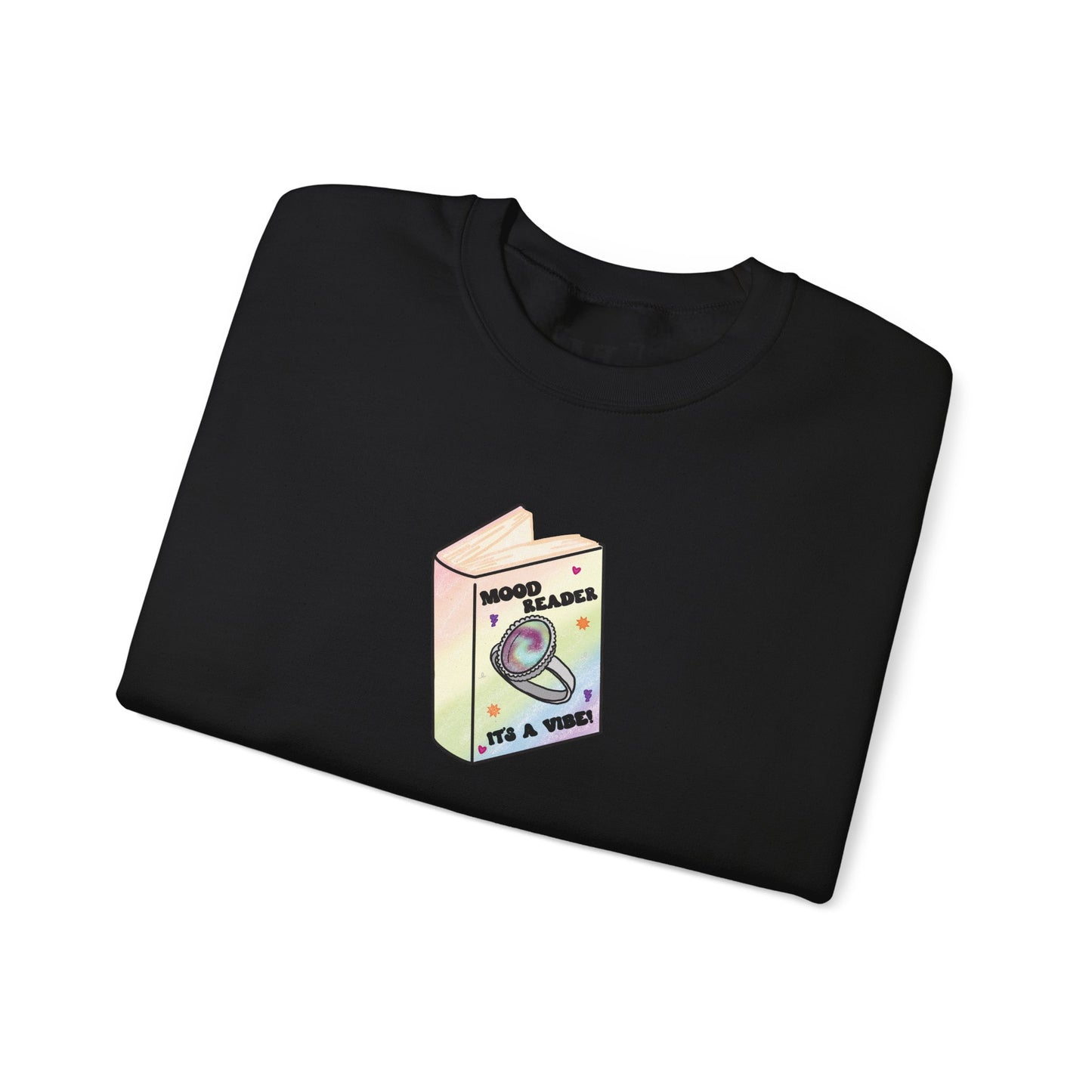 Mood Reader It's a Vibe - Cozy Heavyweight Bookish Crewneck Sweatshirt