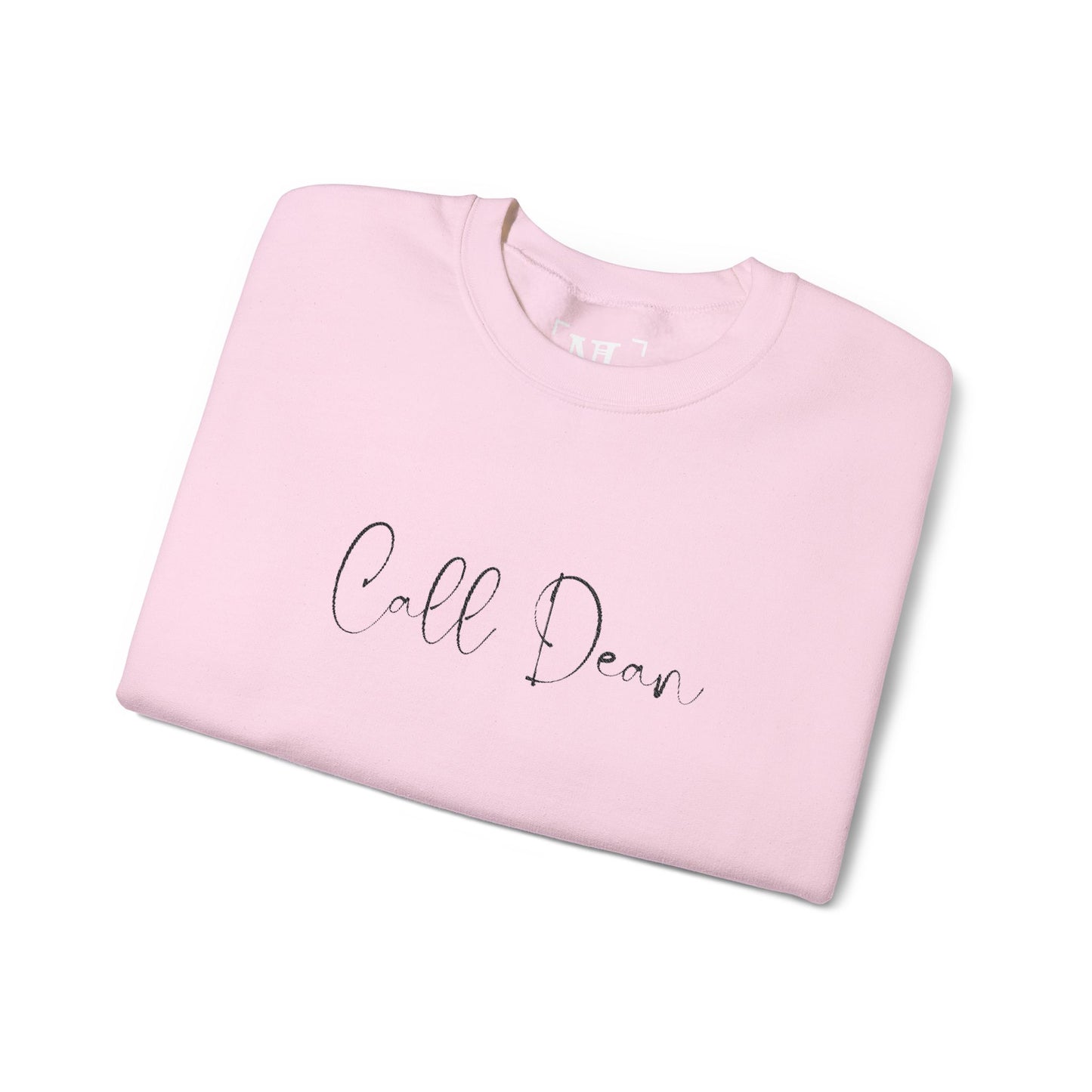 Call Dean - Hockey Romance Inspired Embroidered Sweatshirt