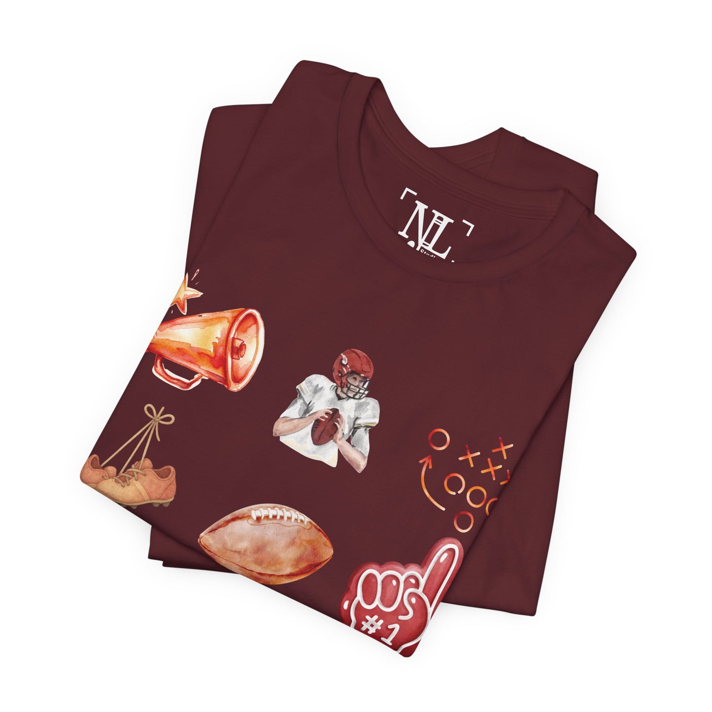 Vintage Football Icons - Graphic Tee