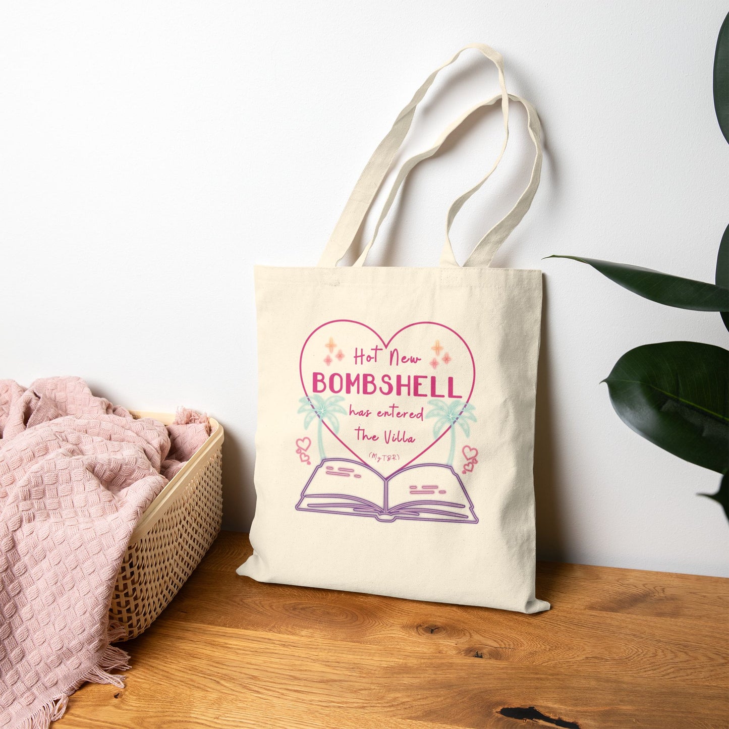 Hot New Bombshell Has Entered the Villa - Bookish Villa Inspired Tote