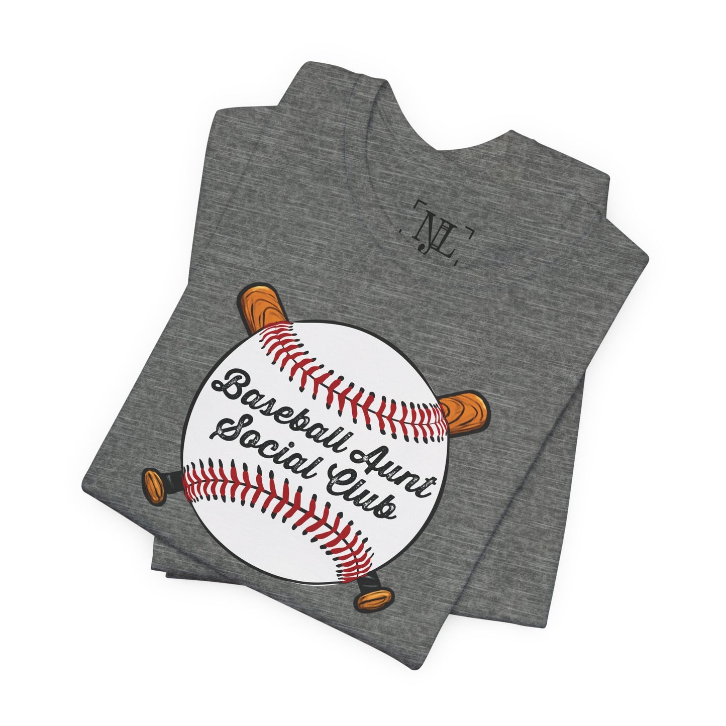 Baseball Aunt Social Club Tee — Women’s Baseball T-Shirt