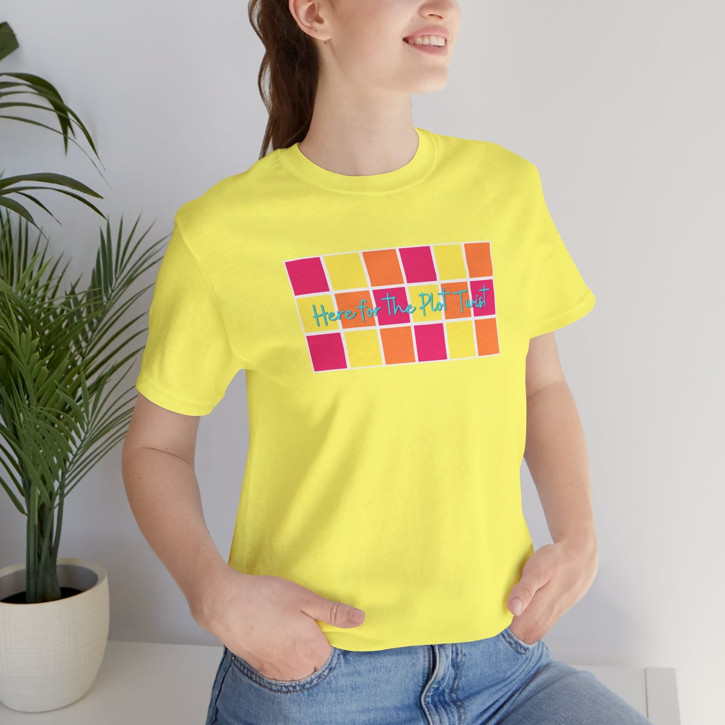 Here for the Plot Twist - Bookish Villa Inspired Tee