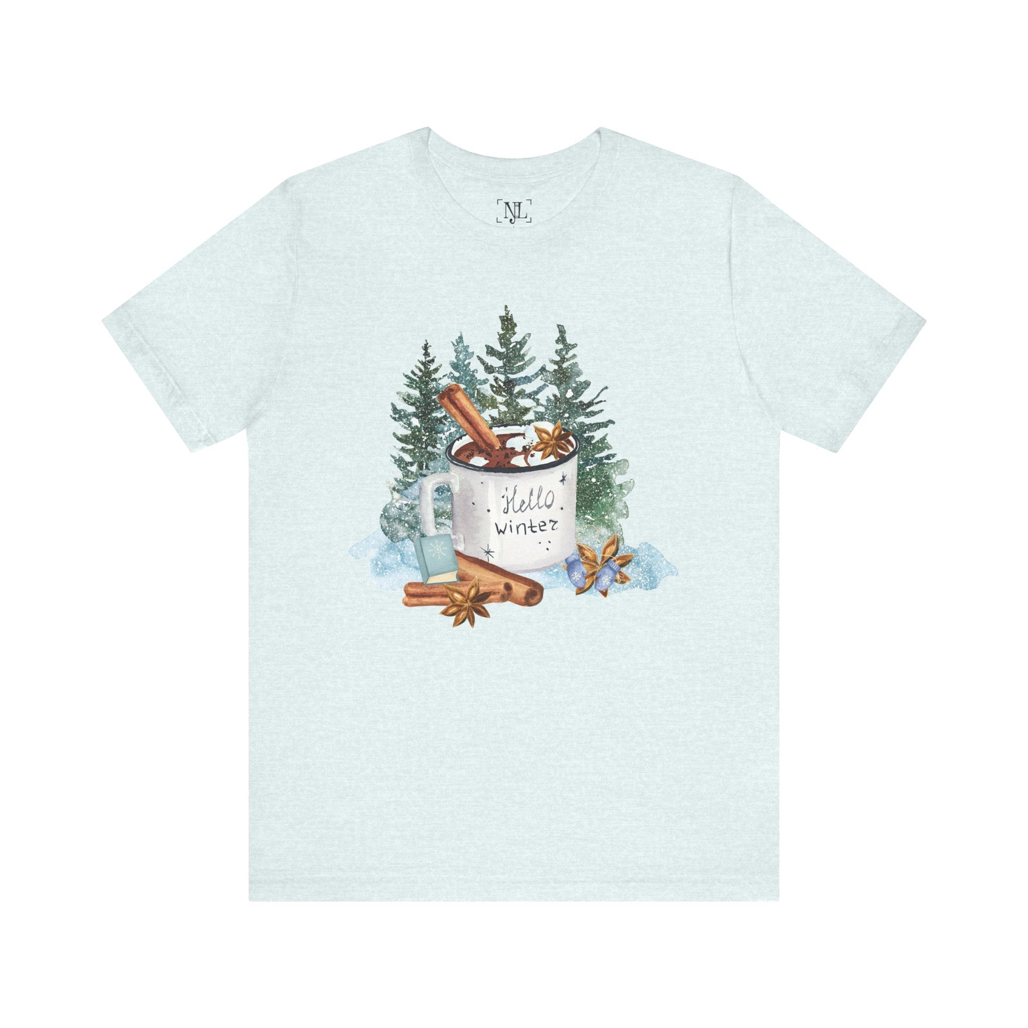 Hello Winter Mug Short Sleeve Tee