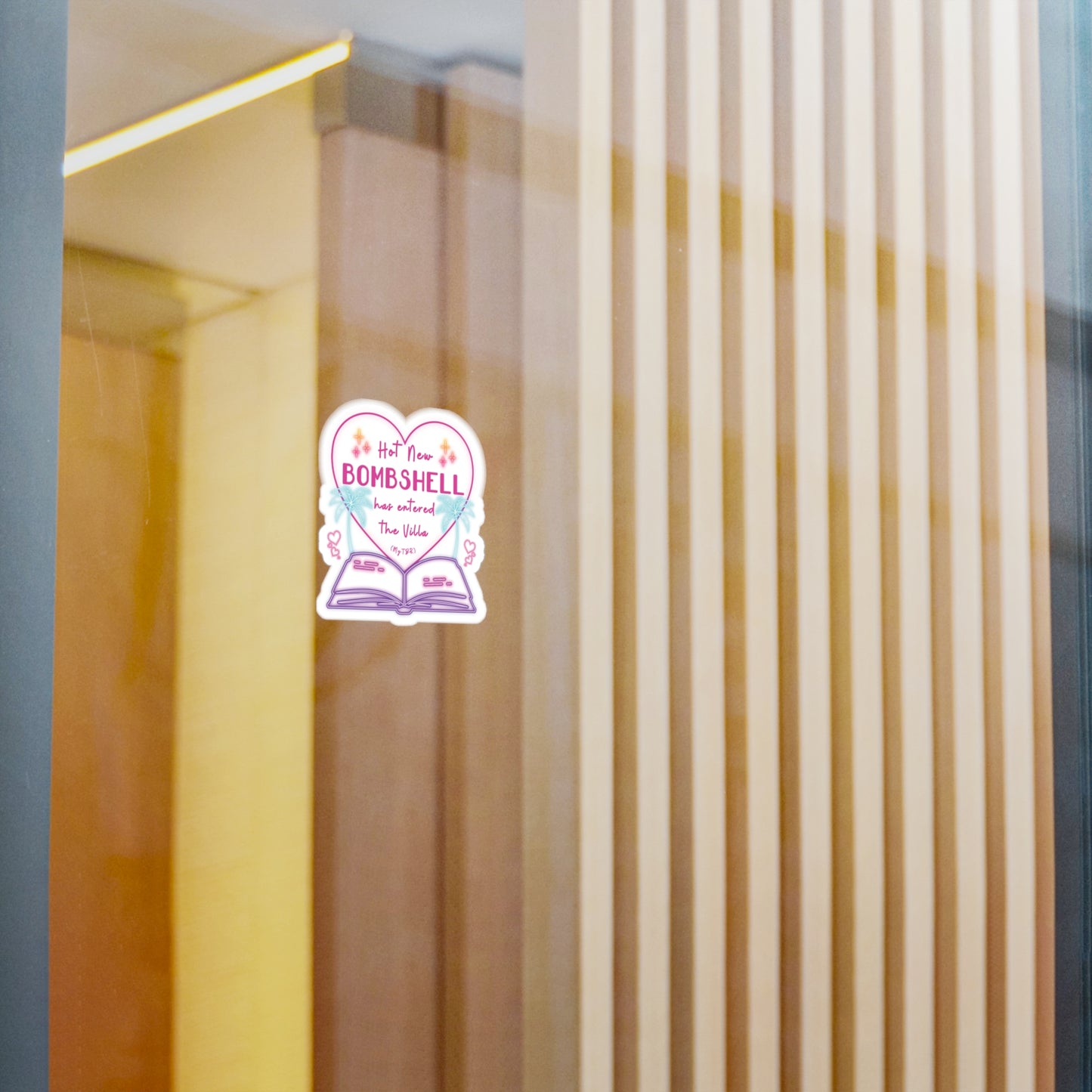 Hot New Bombshell Has Entered The Villa - Bookish Villa Inspired Sticker