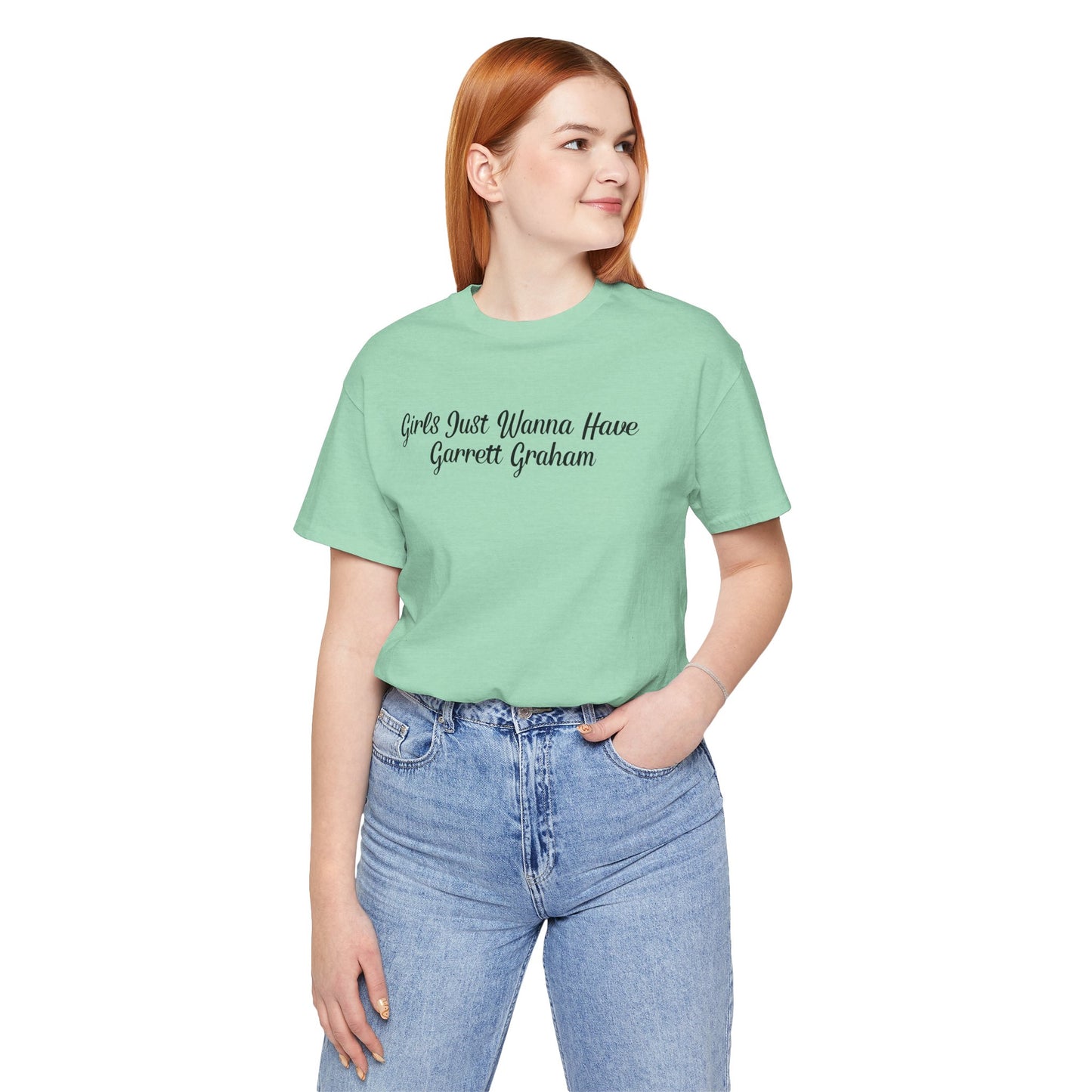Girls Just Wanna Have Garrett Graham - Hockey Romance Inspired Tee