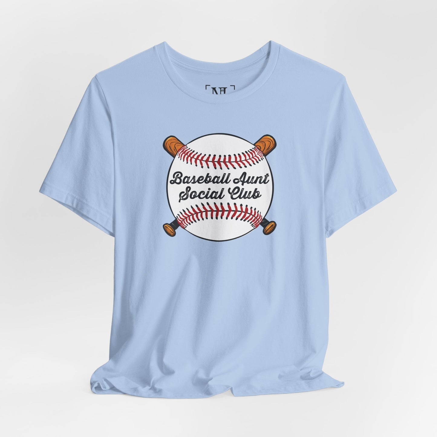 Baseball Aunt Social Club Tee — Women’s Baseball T-Shirt