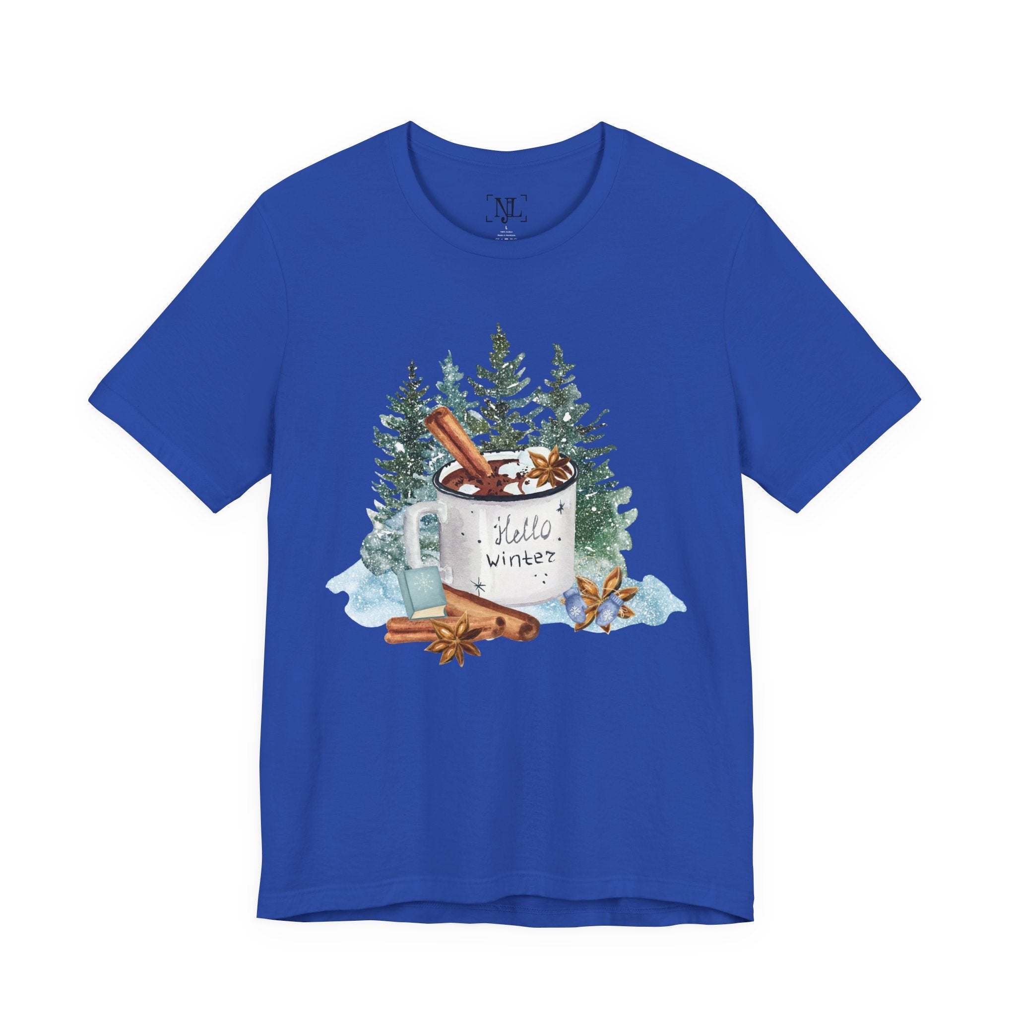 Hello Winter Mug Short Sleeve Tee