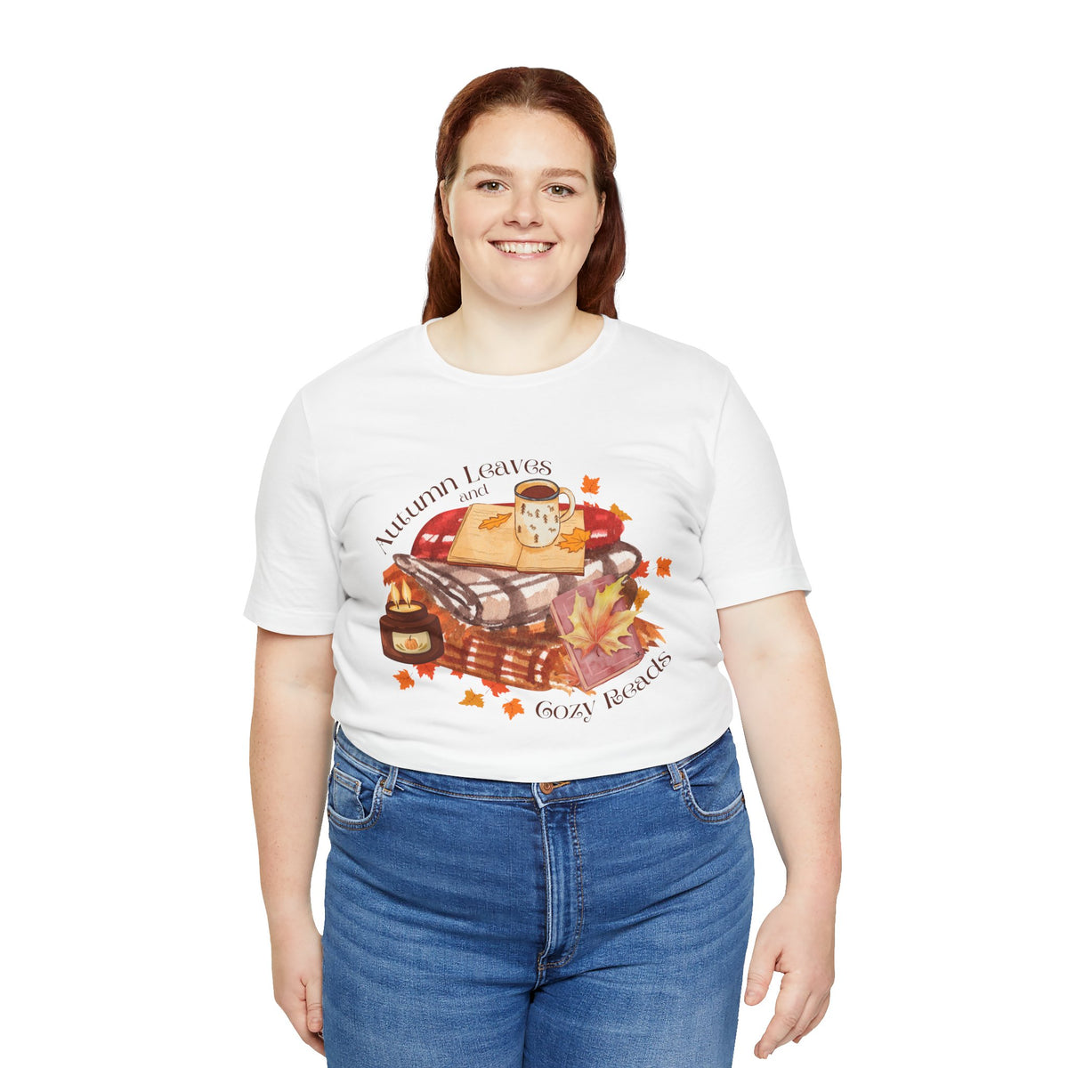 Autumn Leaves & Cozy Reads Tee