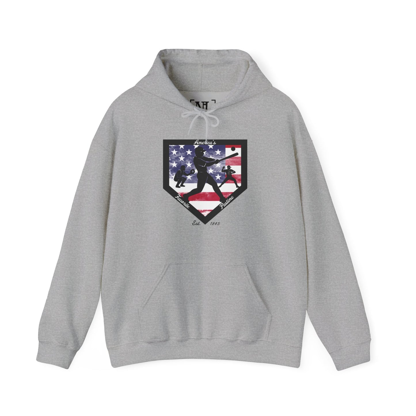 Baseball Home Plate Hoodie – America's Favorite Pastime Design