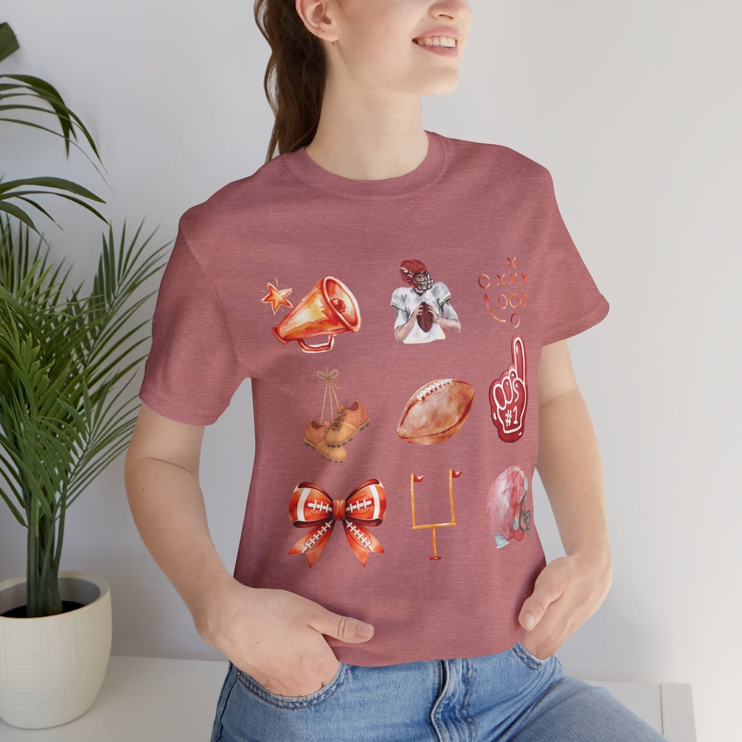 Vintage Football Icons - Graphic Tee
