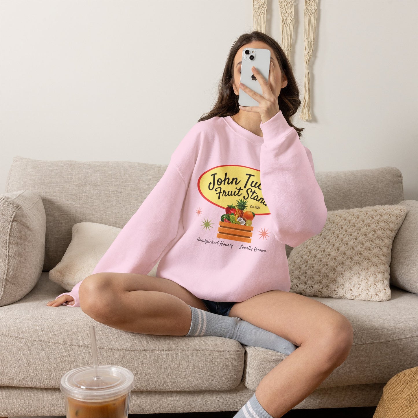 John Tucker's Fruit Stand - Hockey Romance Inspired Sweatshirt